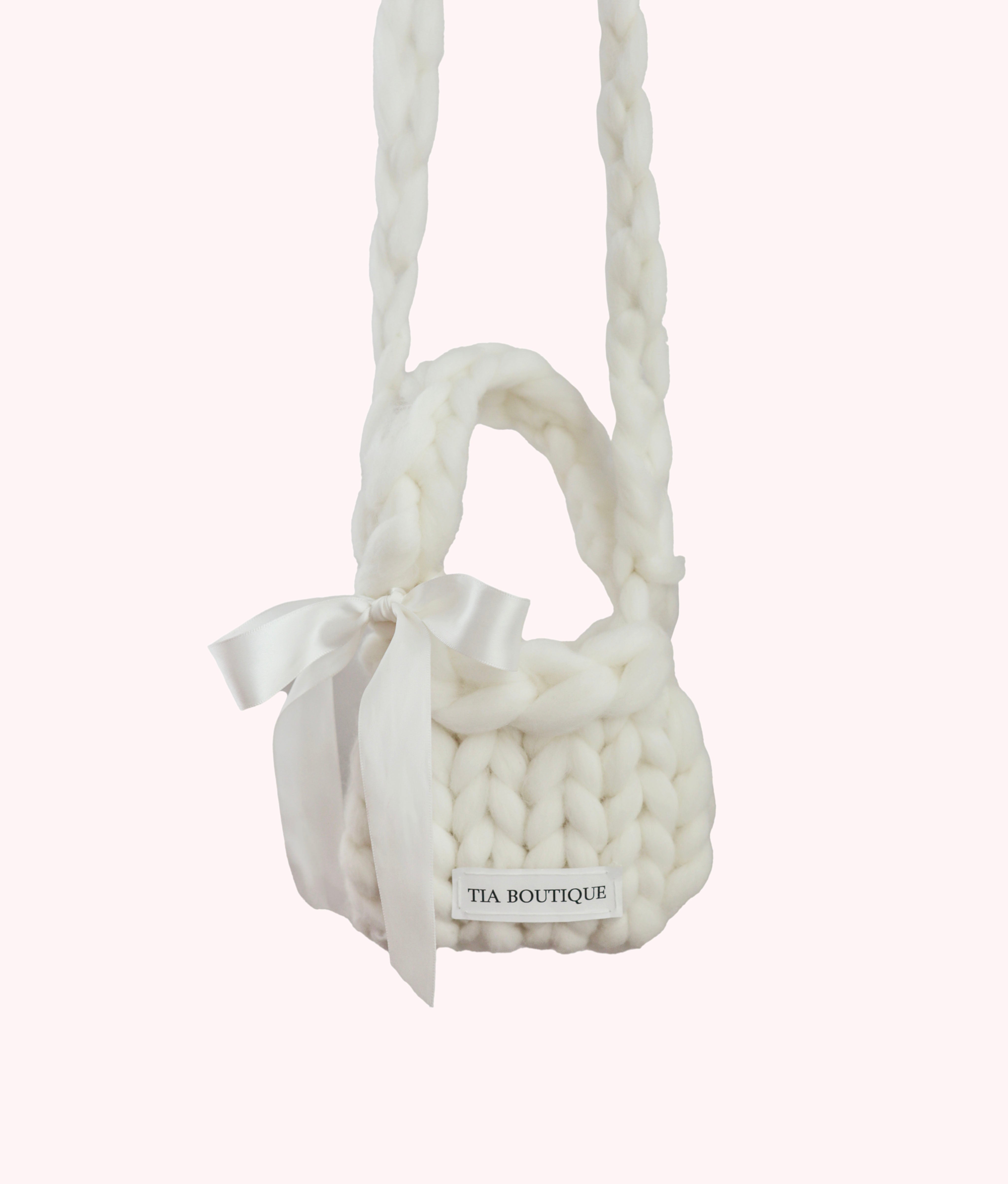 Baby Bow Knit Purse The Tia Boutique