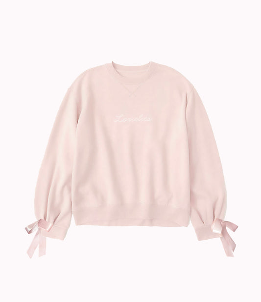 Lovelies Crewneck - Pink Ribbons